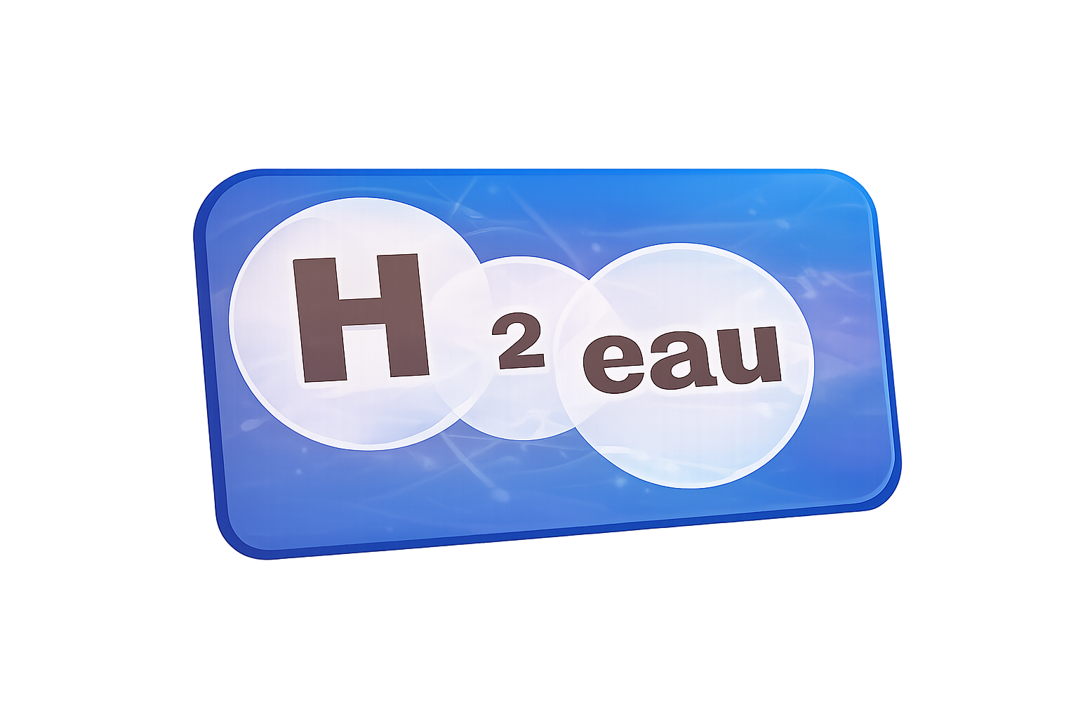 Logo H2eau plomberie chauffage Amiens